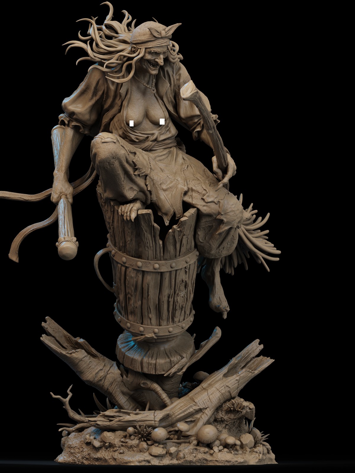 Baba Yaga Bust - Image 3