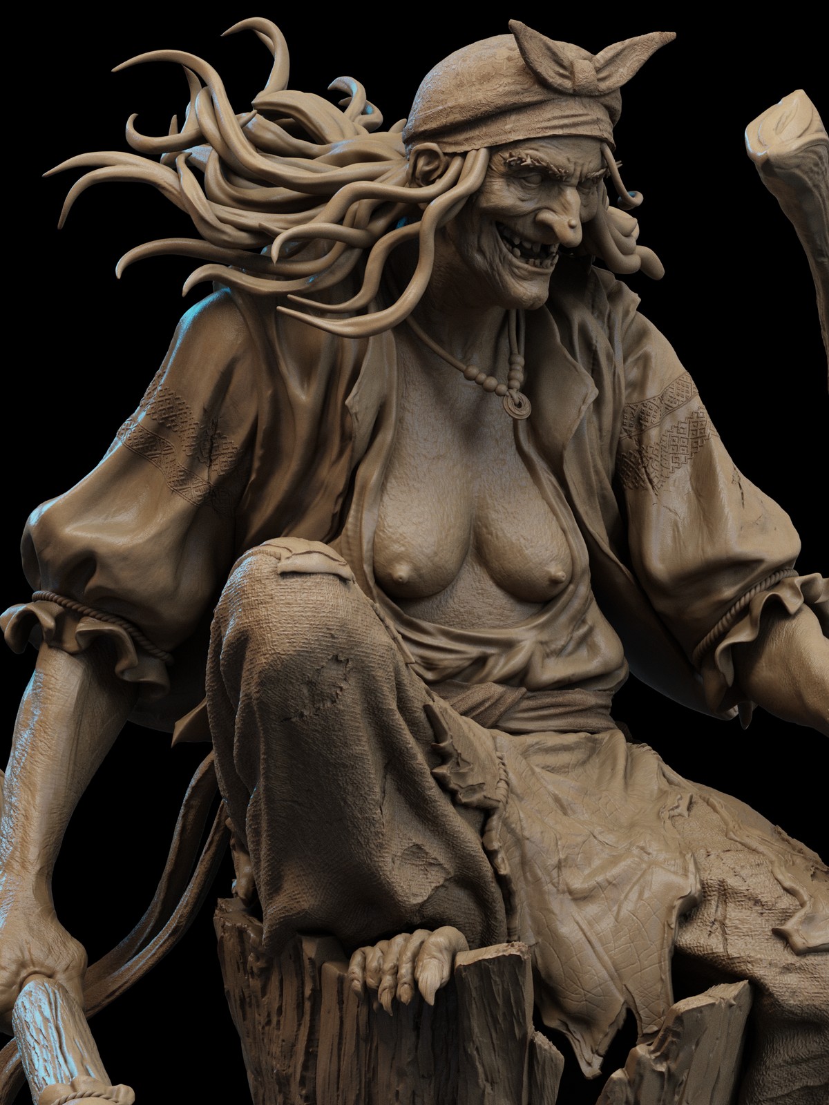 Baba Yaga Bust - Image 5