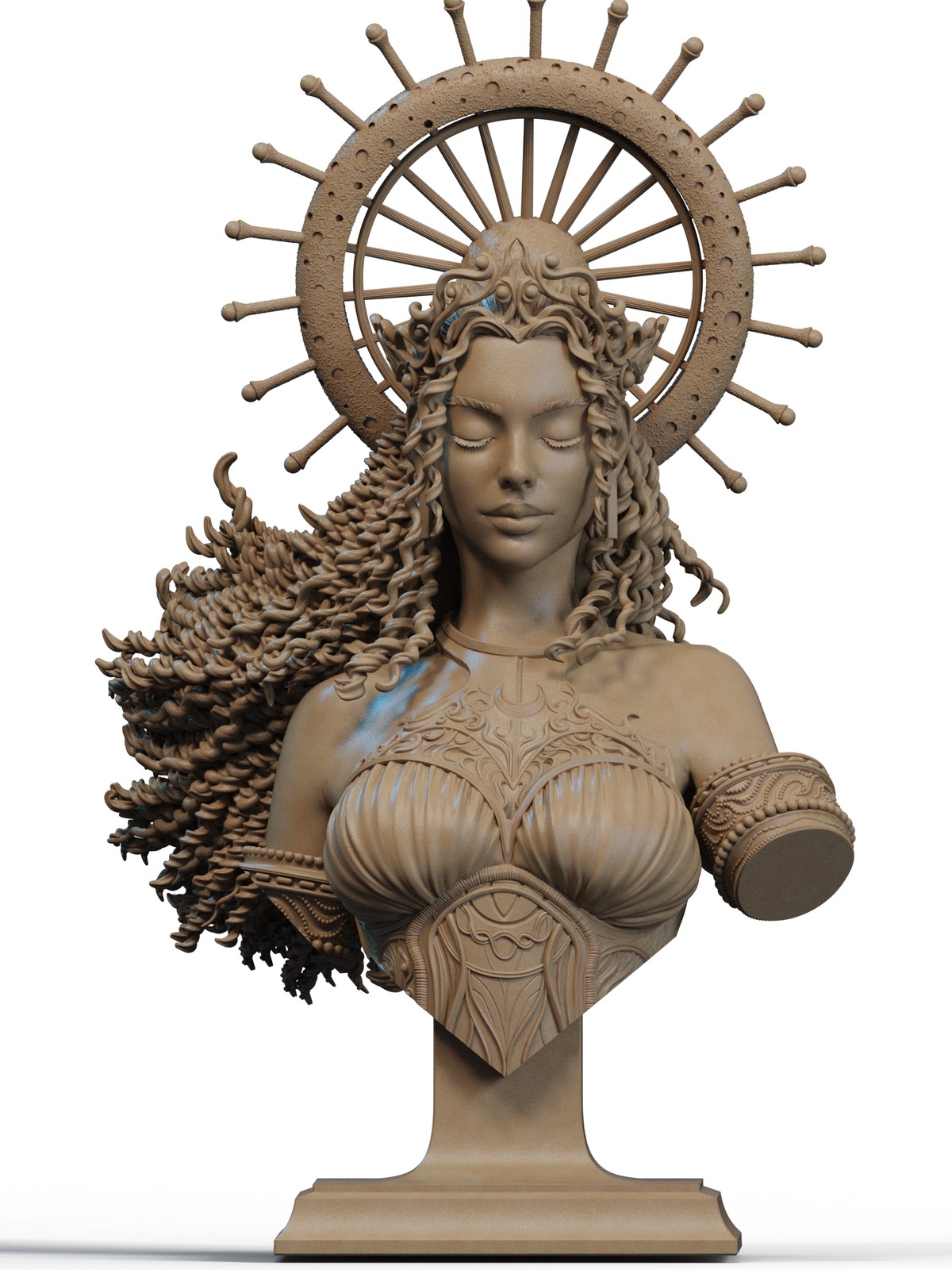 Nyx Goddess of the Night Bust