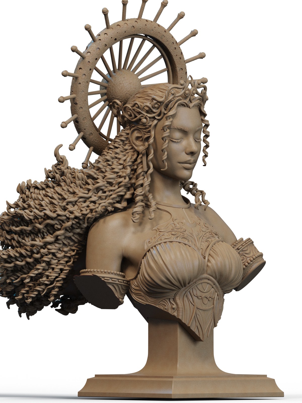 Nyx Goddess of the Night Bust - Image 3