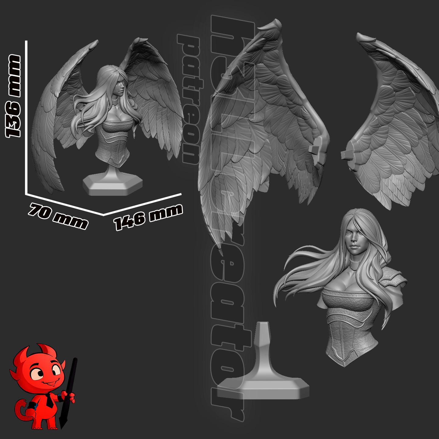 Avacyn - Bust (Magic: The Gathering) - Image 4