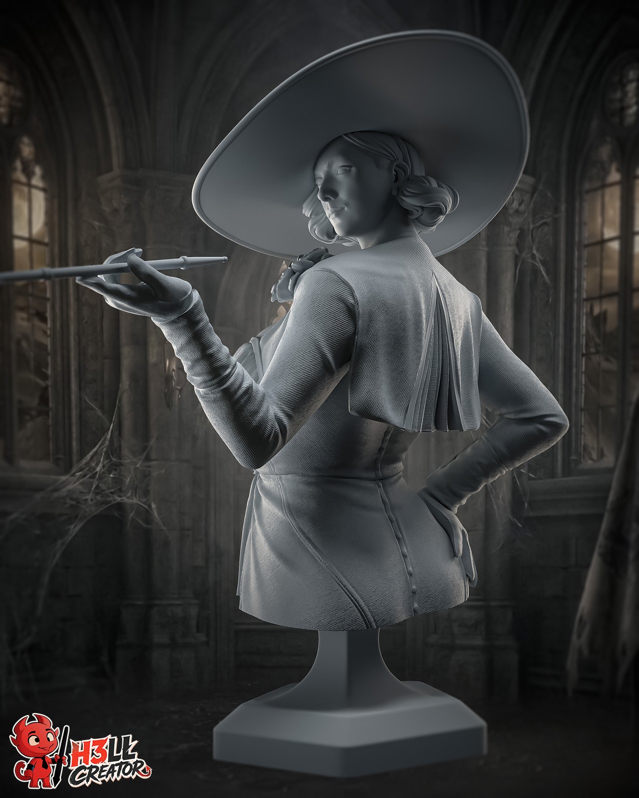 Lady Dimitrescu - Bust (Resident Evil)