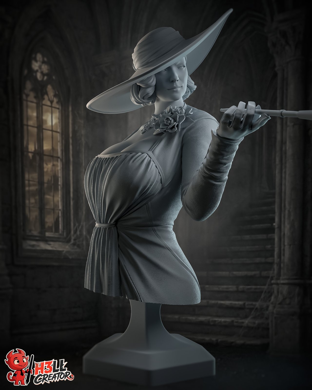 Lady Dimitrescu - Bust (Resident Evil) - Image 2
