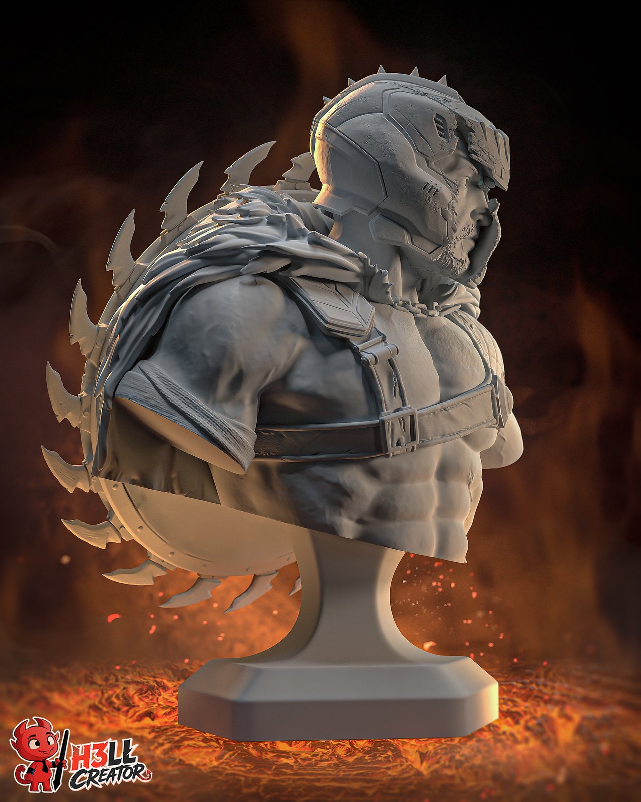 Doom Slayer - Bust - Image 2