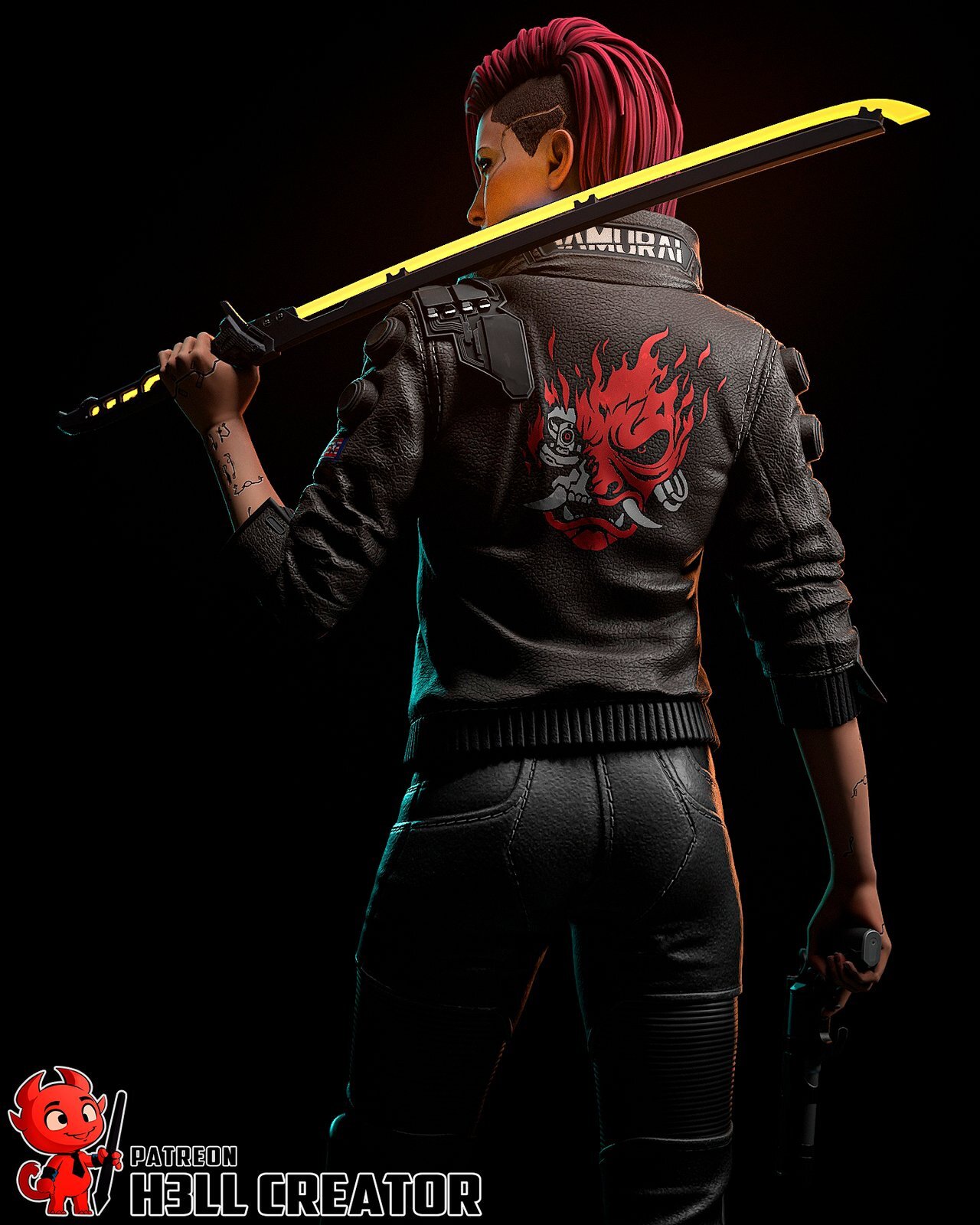 V Female - Bust (Cyberpunk 2077) - Image 3