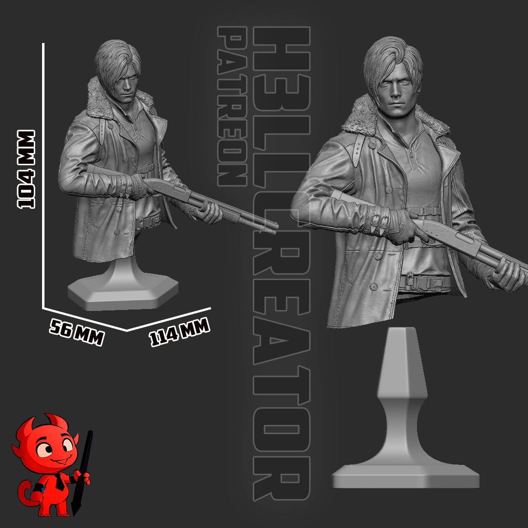 Leon Kennedy - Bust (Resident Evil) - Image 4