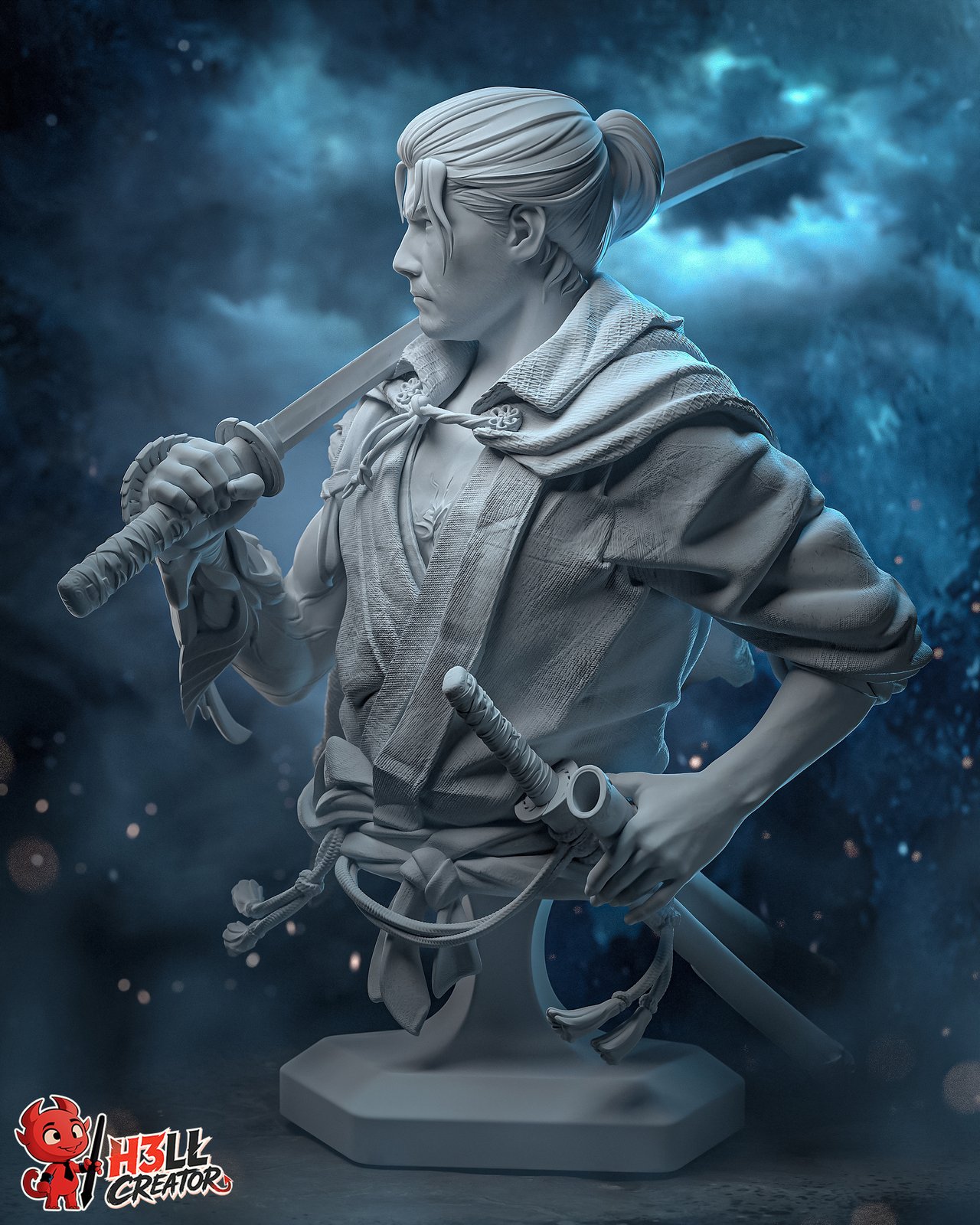 Musashi - Bust (Onimusha) - Image 3
