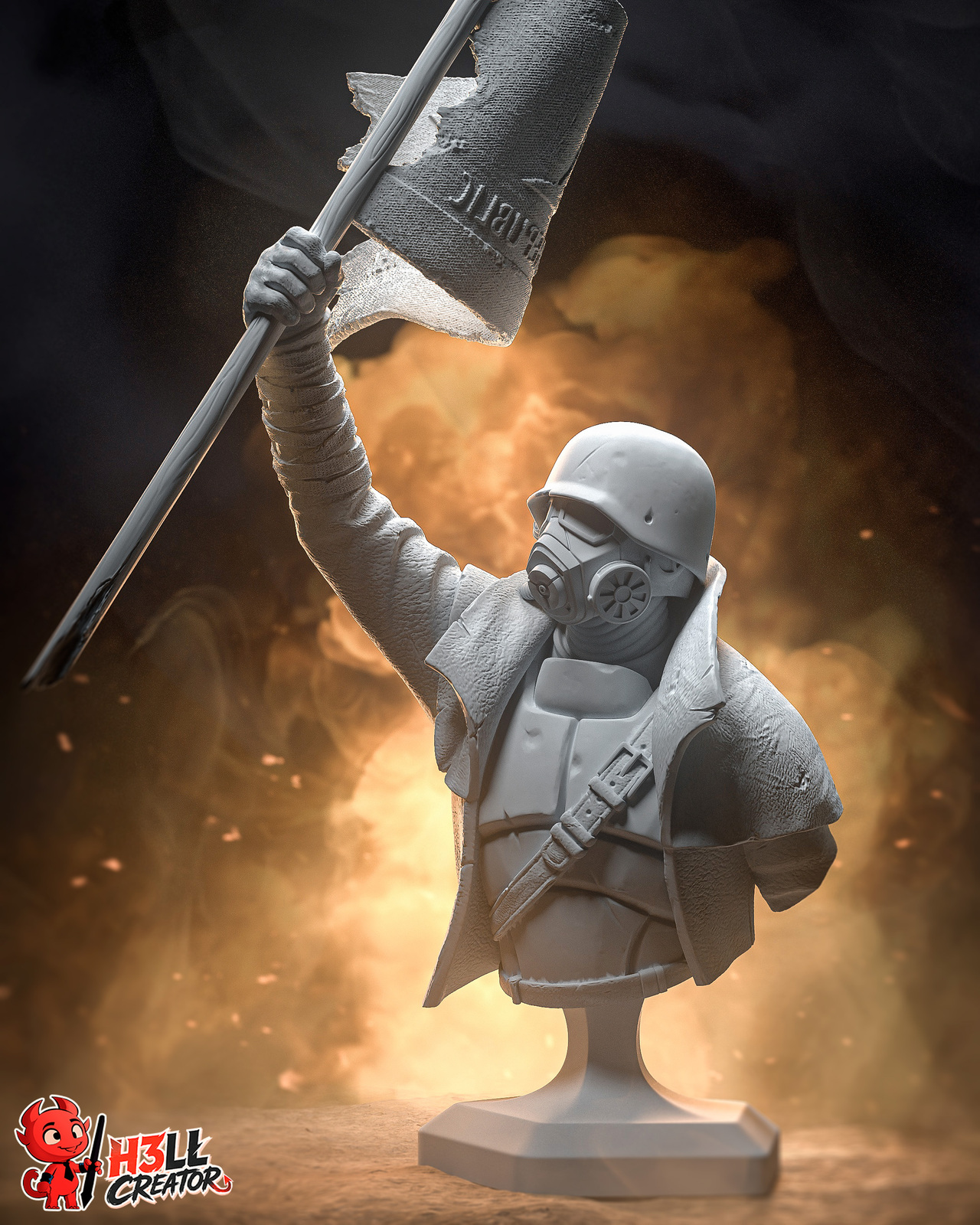 NCR Ranger - Bust (Fallout) - Image 2