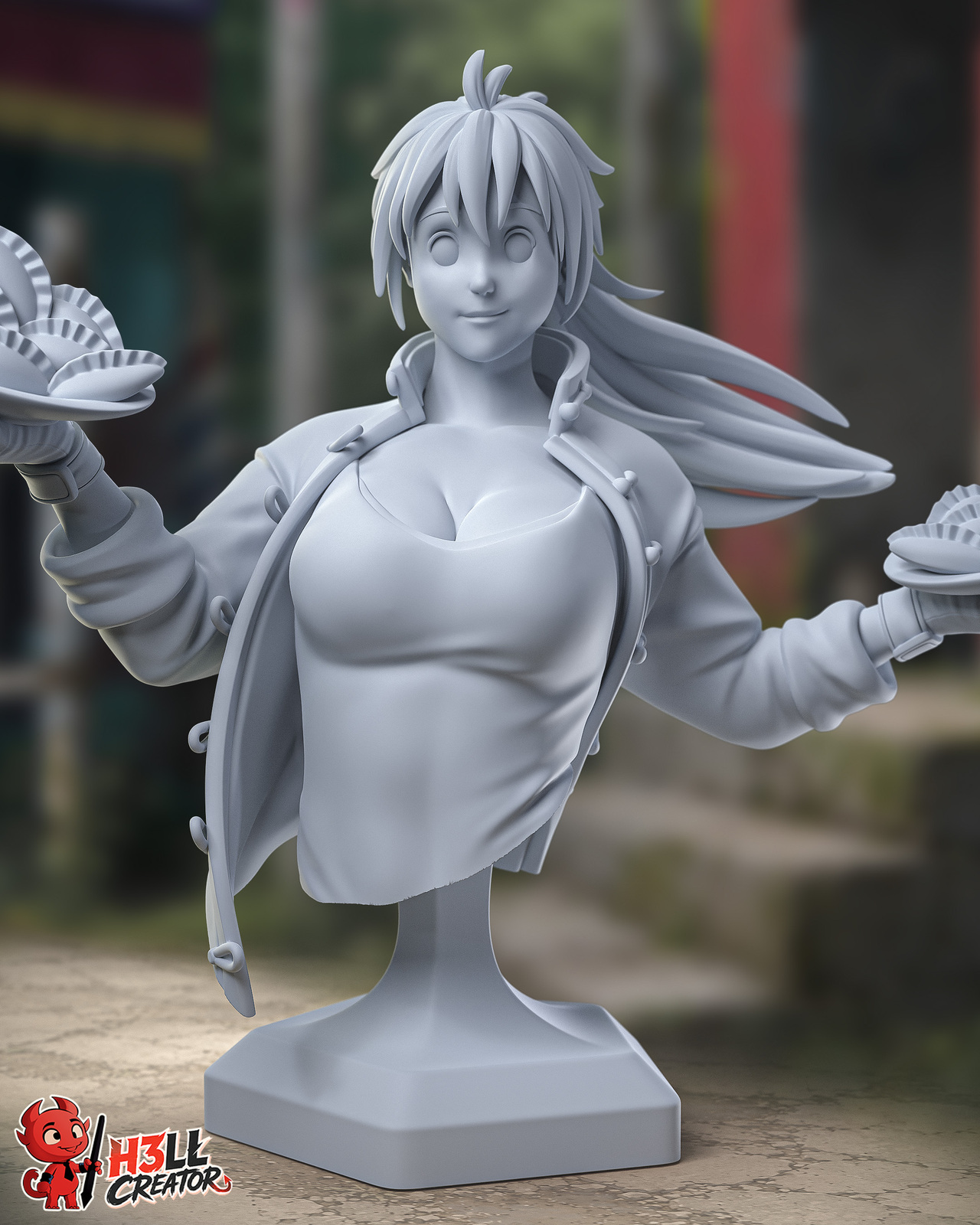 Nikaido - Bust (Dorohedoro)