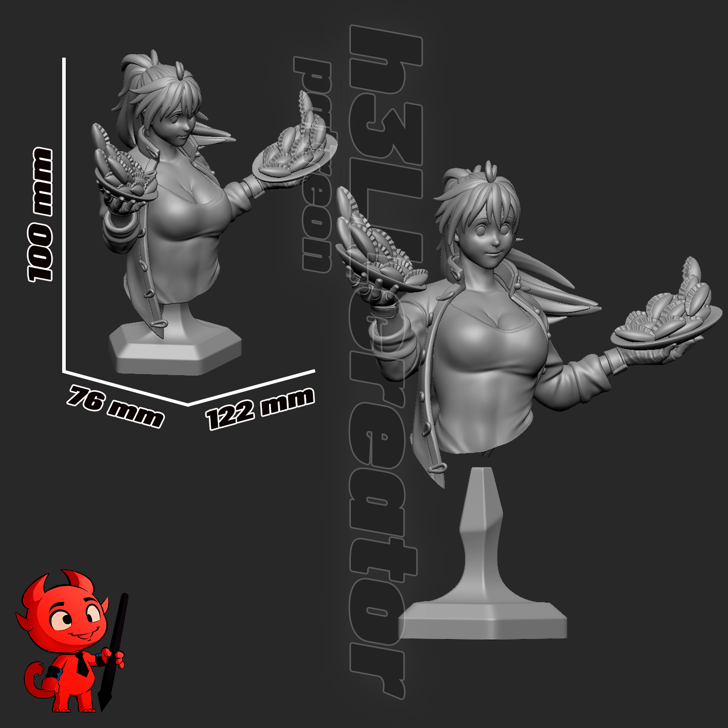 Nikaido - Bust (Dorohedoro) - Image 4