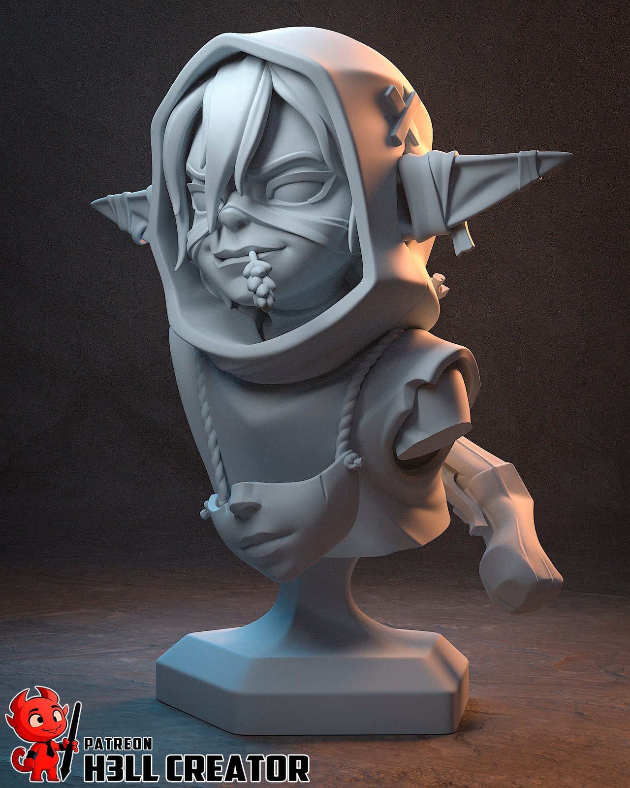 Nott the Brave - Bust (Critical Role) - Image 3