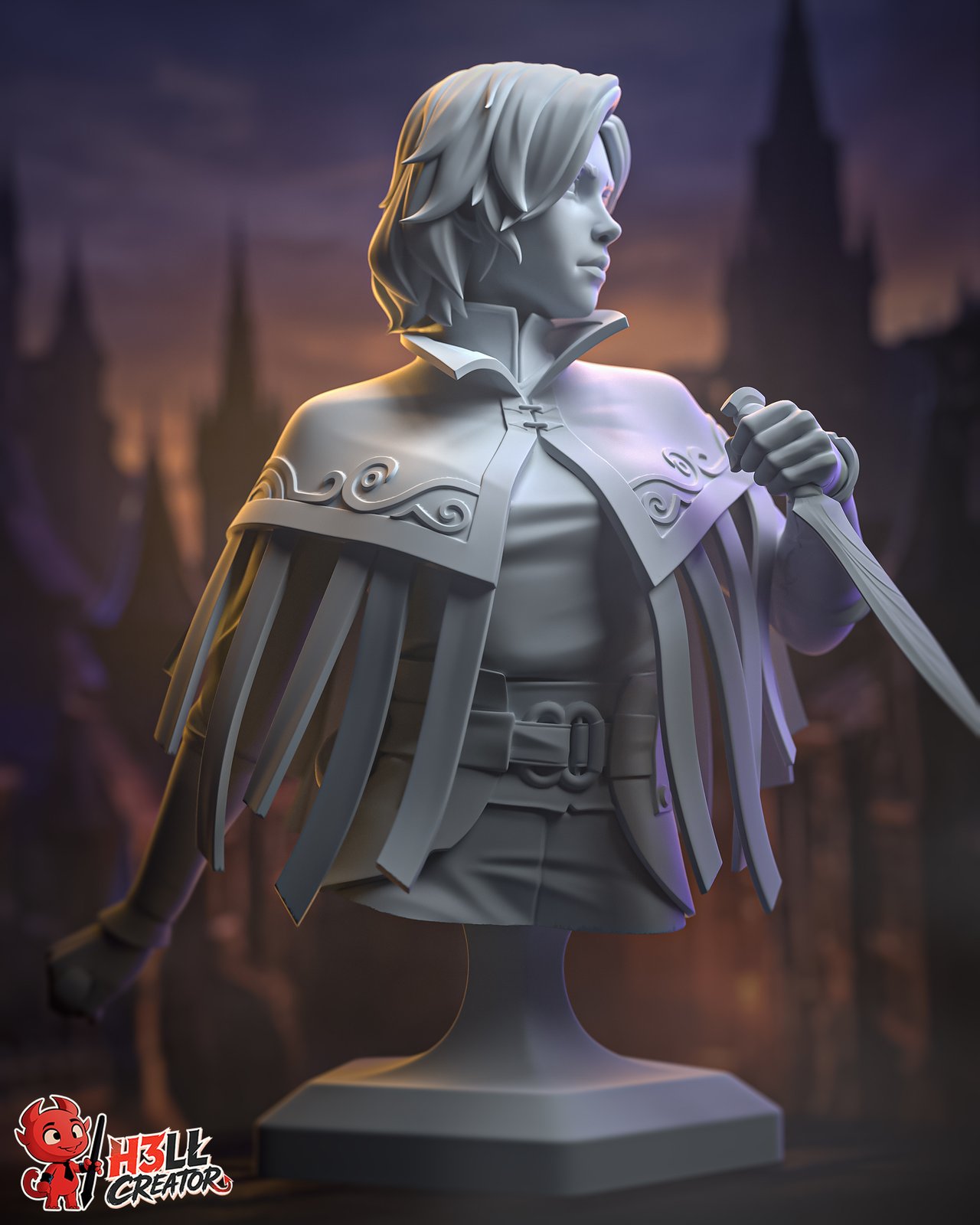Vin - Bust (Mistborn) - Image 3