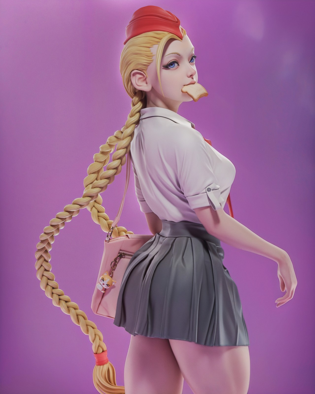 Cammy Highschool (Street Fighter)