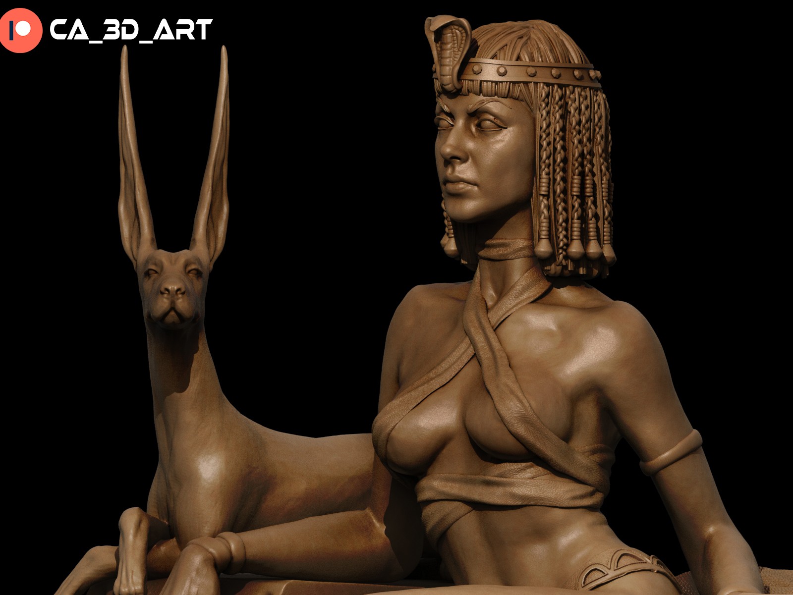 Cleopatra Bust - Image 4