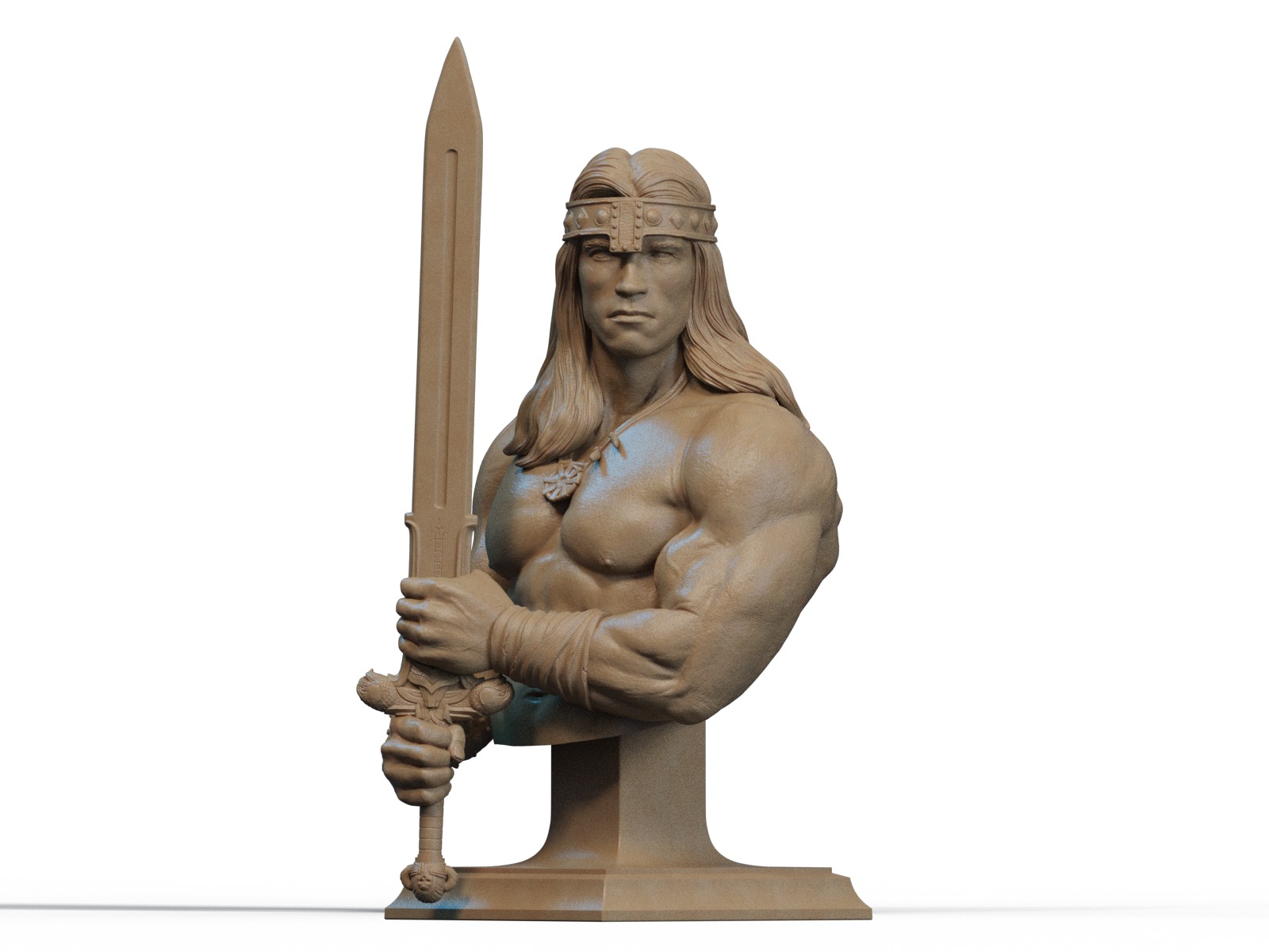 Conan Schwarzenegger - Bust (Conan the Barbarian)