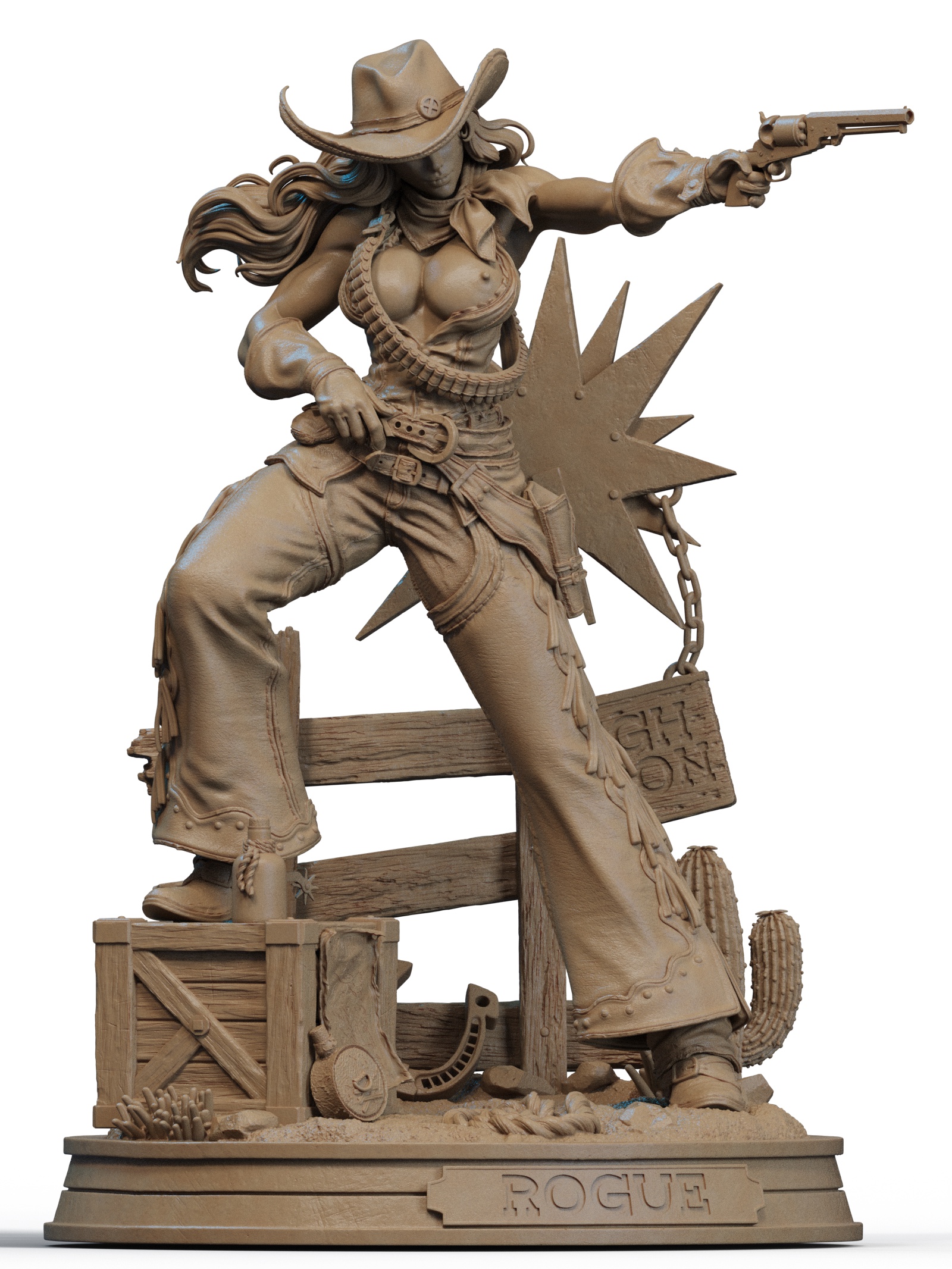 Rogue Cowgirl - NSFW (Marvel)