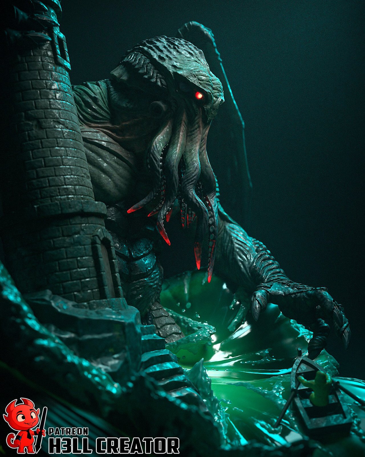 Cthulhu - Diorama - Image 4