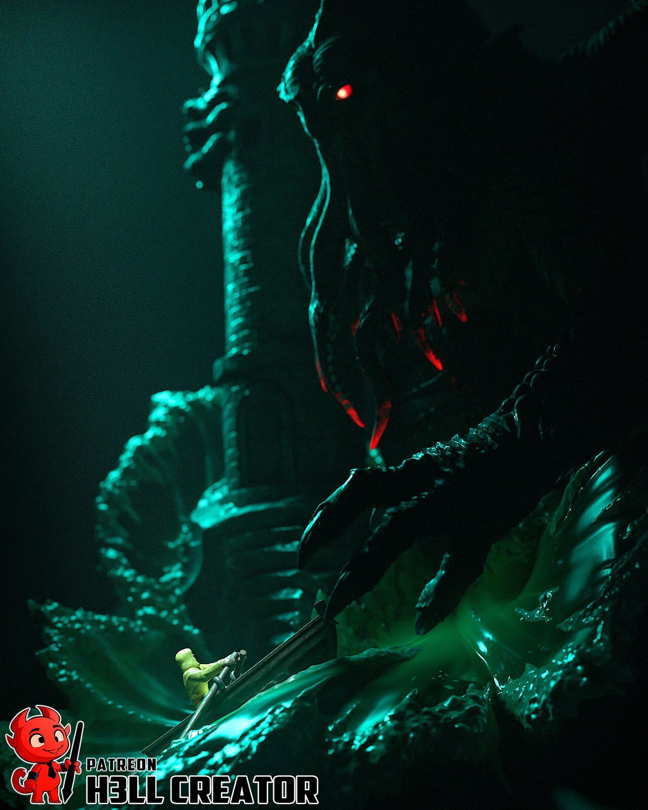 Cthulhu - Diorama - Image 5