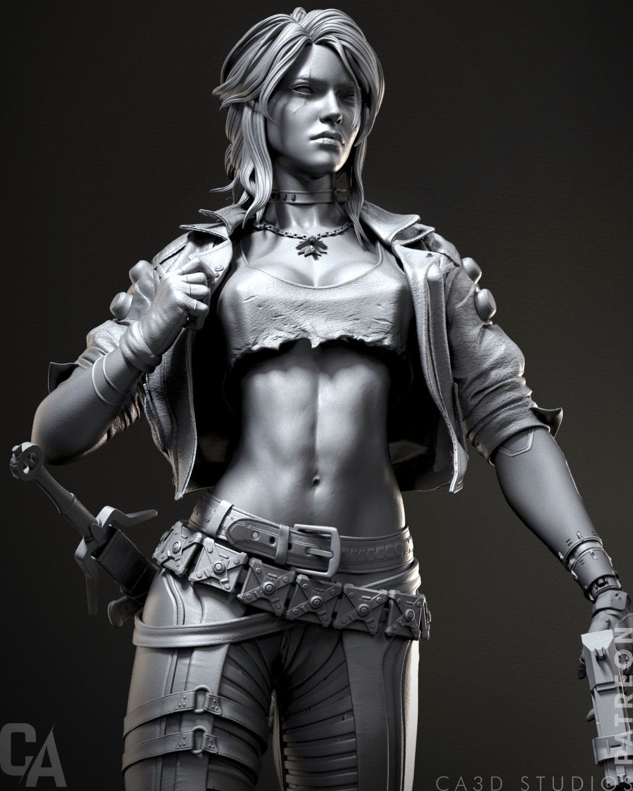 Ciri Cyberpunk (The Witcher)