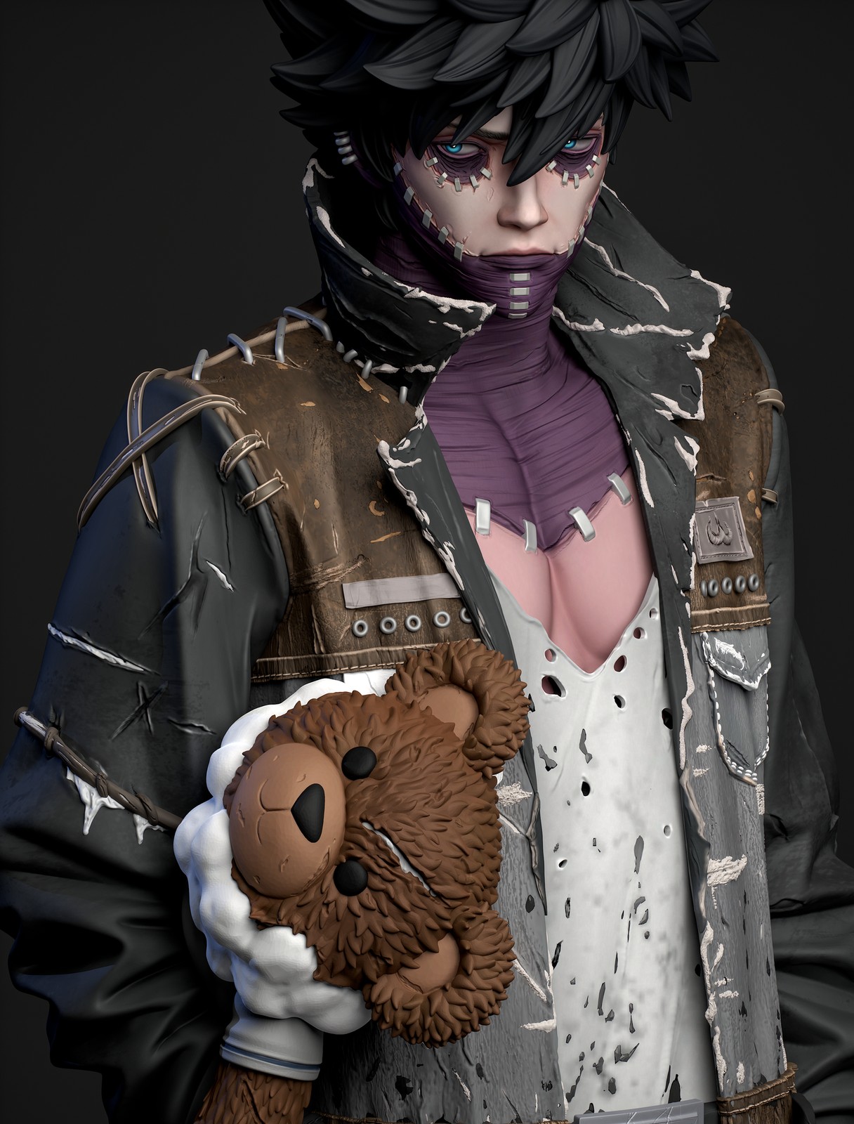 Dabi - Diorama (My Hero Academia)