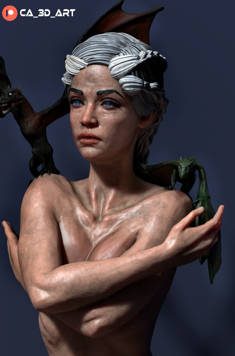 Daenerys Targaryen Dragons (Game of Thrones)