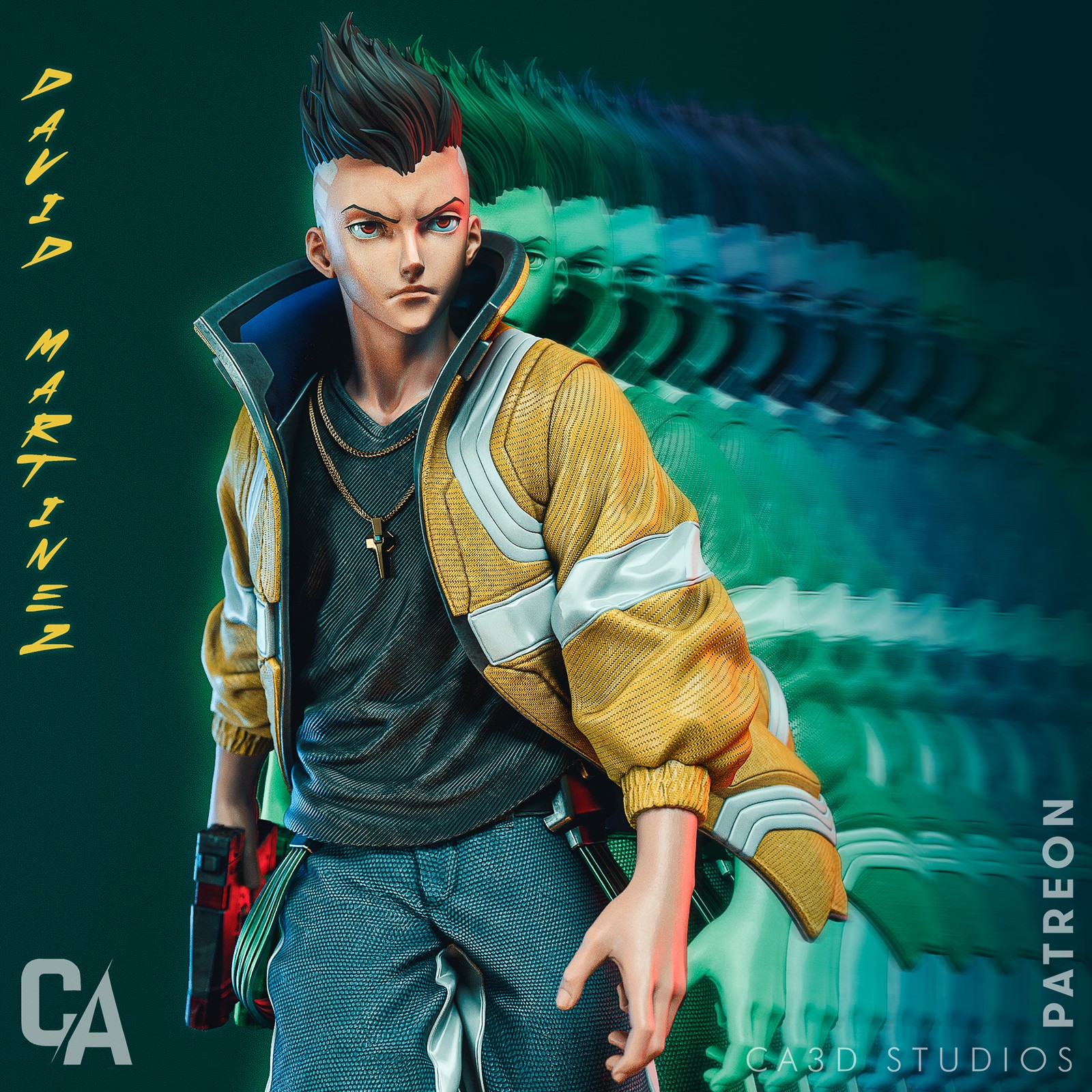 David Martinez - Diorama (Cyberpunk 2077)