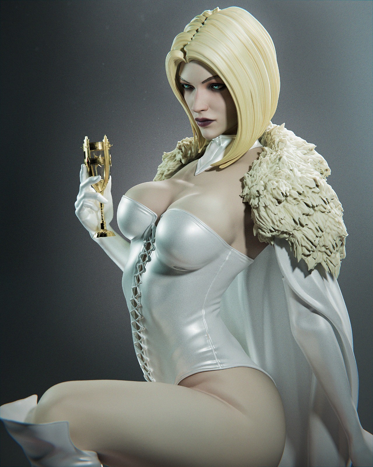 Emma Frost Goblet (Marvel)