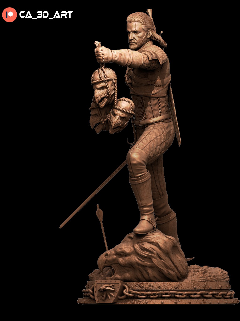 Geralt Bust - Image 3