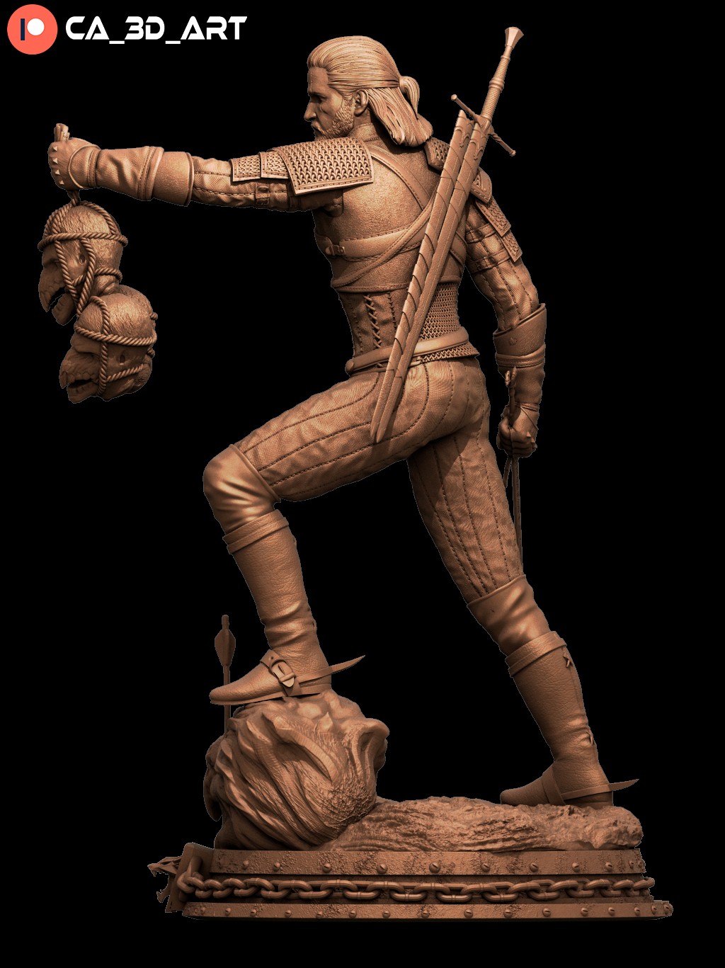 Geralt Bust - Image 4