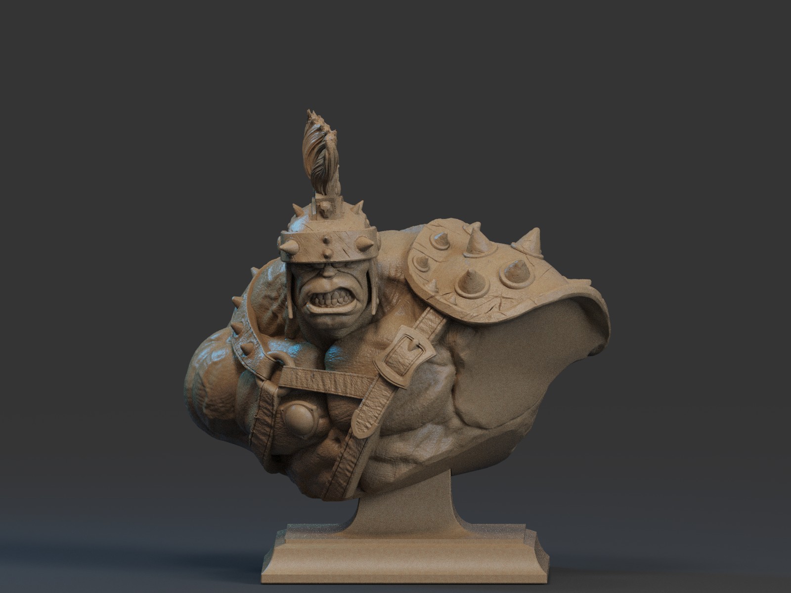 Gladiator Hulk Bust