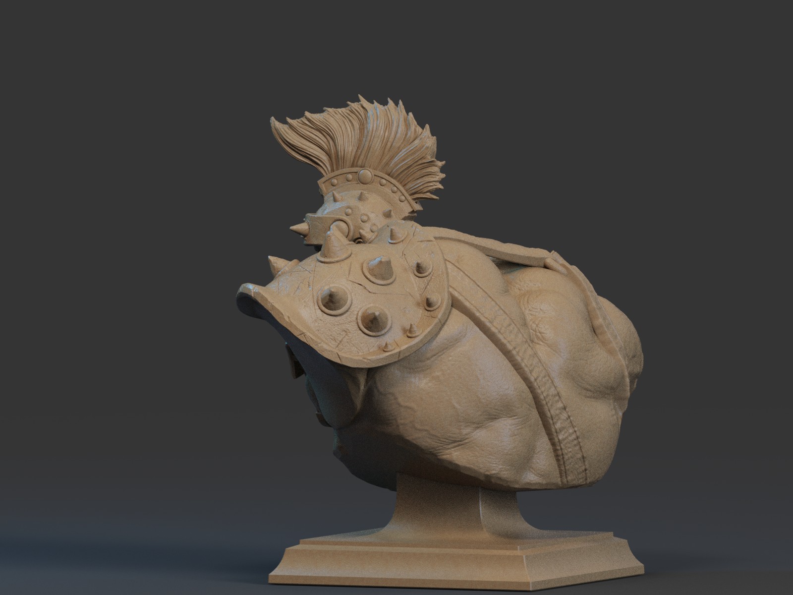 Gladiator Hulk Bust - Image 3