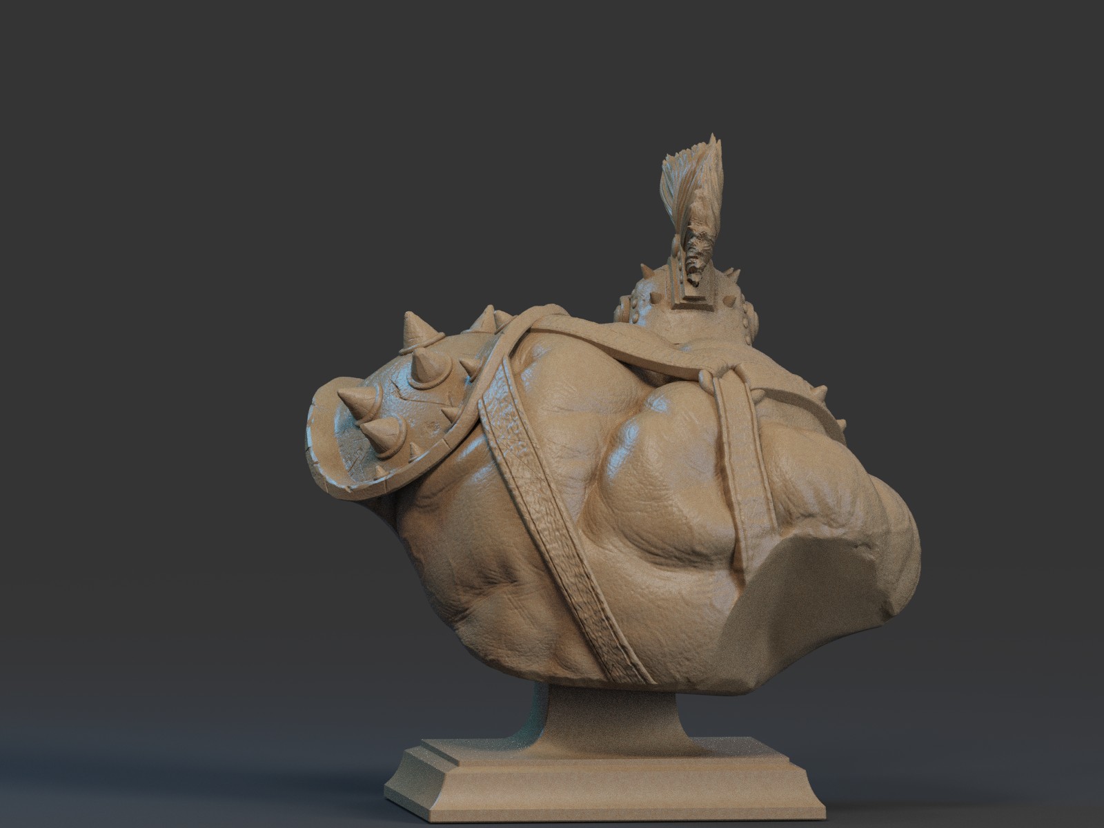 Gladiator Hulk Bust - Image 4