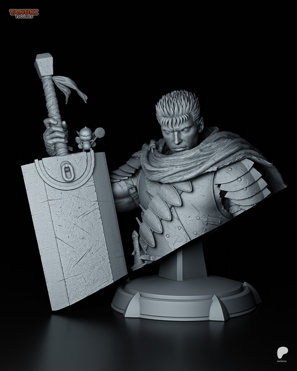 Guts - Berserk - Bust