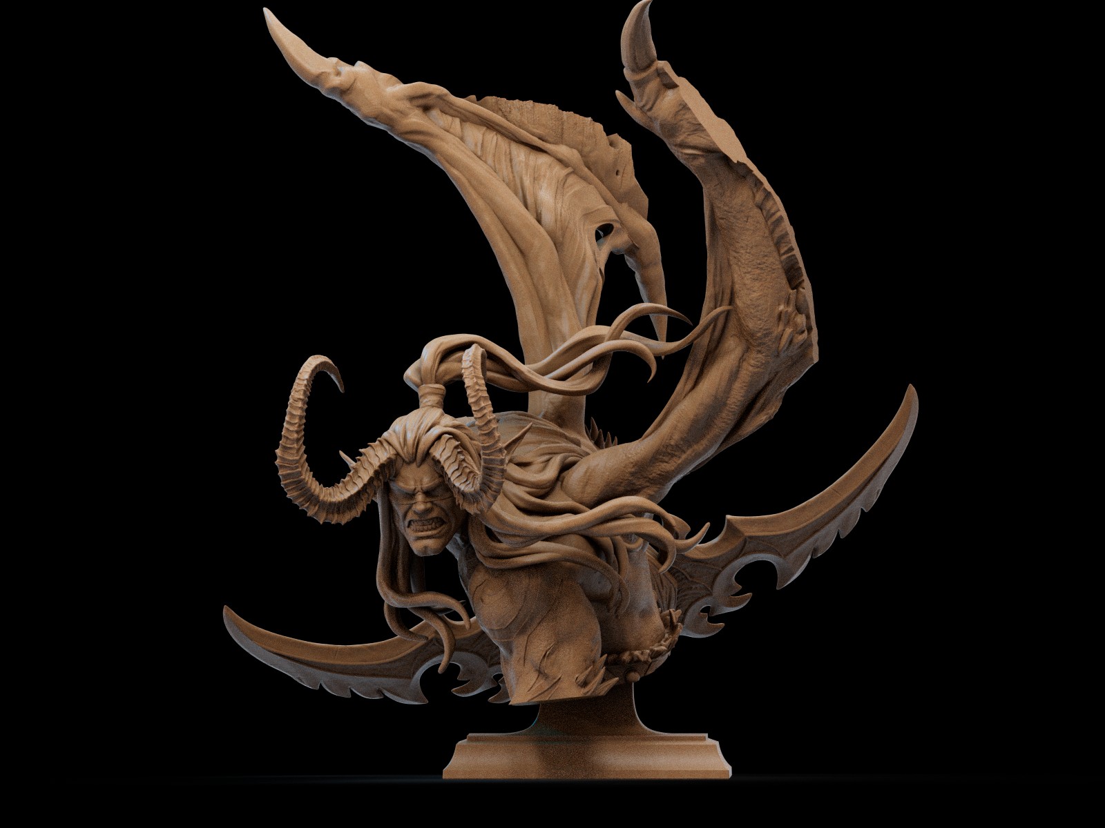 Illidan Bust