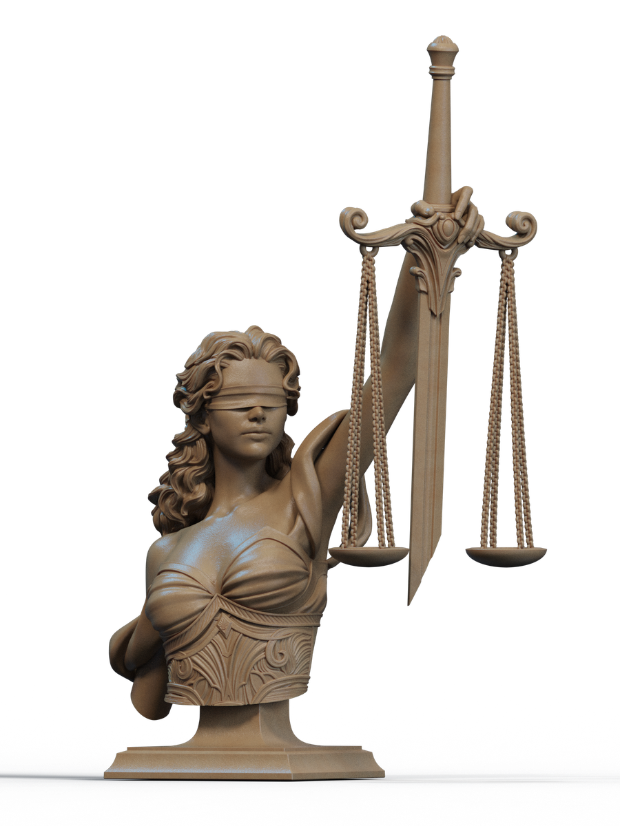 Lady Justice - Bust