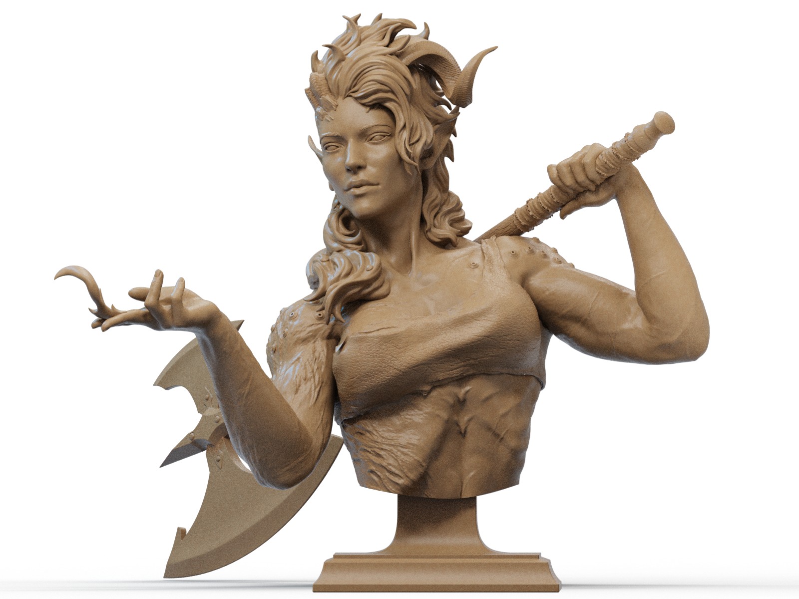 Karlach - Bust (Baldur's Gate 3)