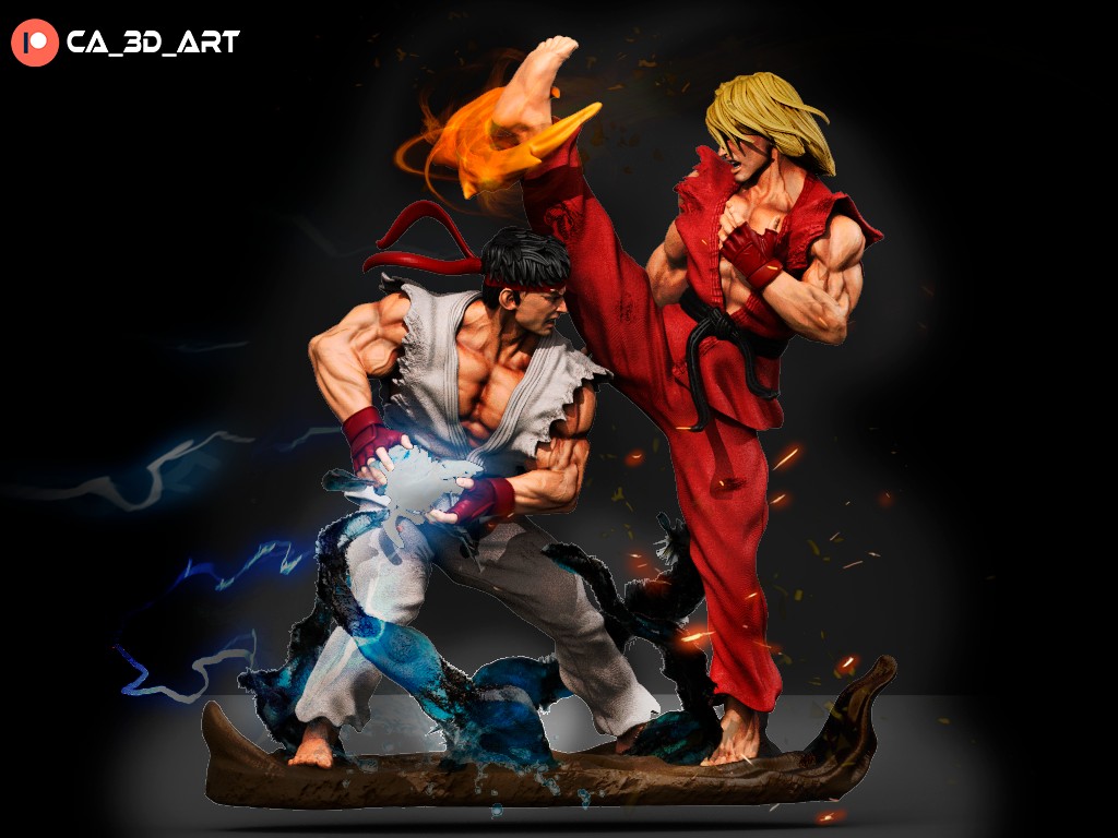 Ken and Ryu - Image 3
