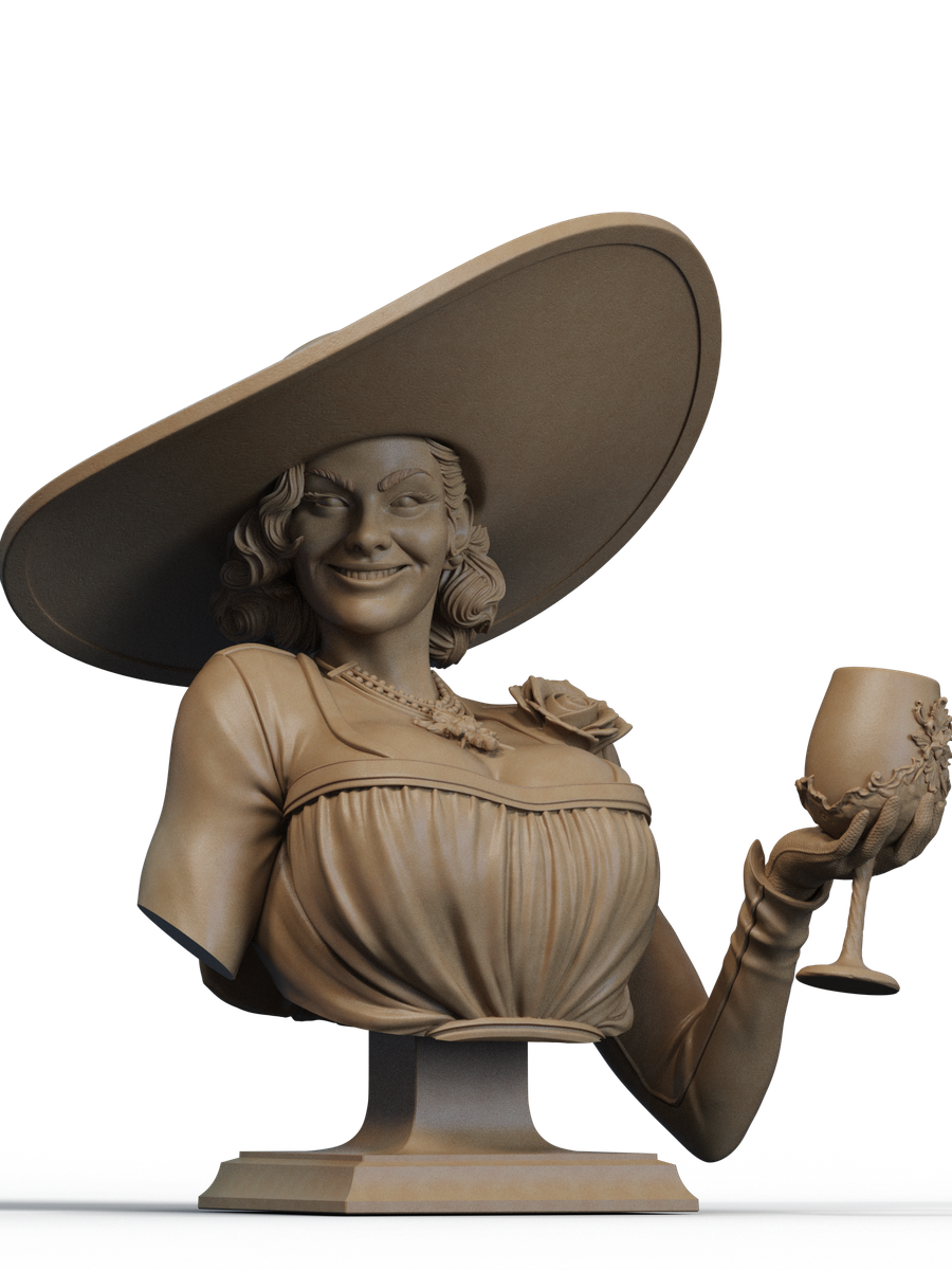Lady Dimitrescu Village - Bust (Resident Evil)
