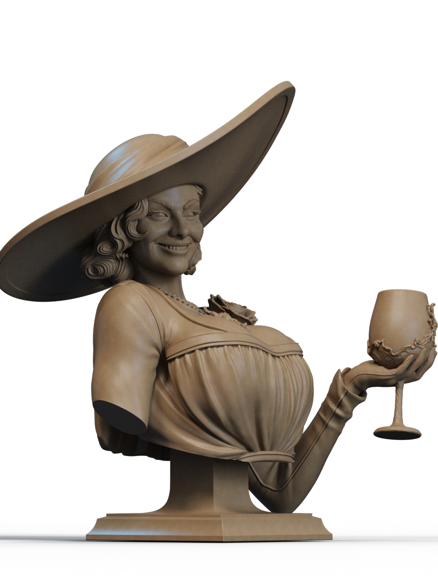 Lady Dimitrescu Bust - Image 2