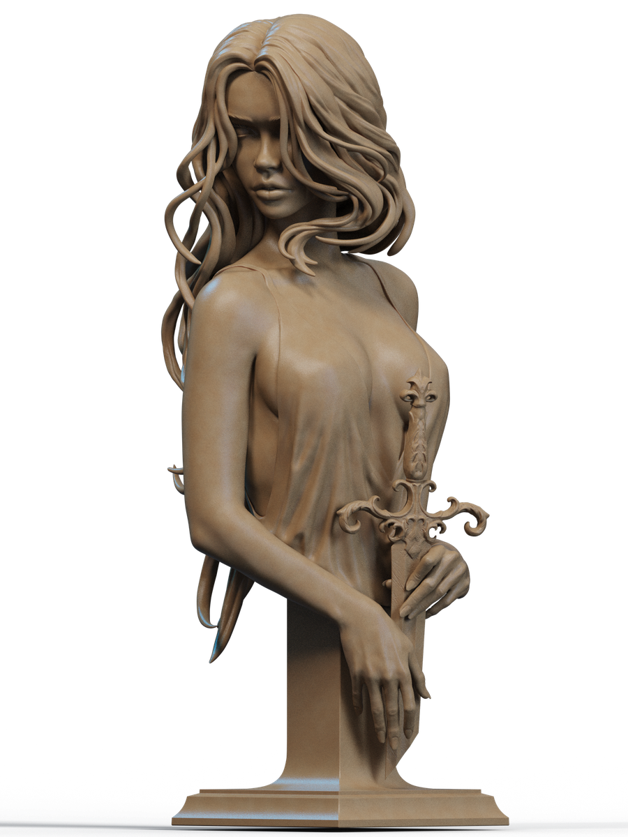 Lady of the Lake Bust
