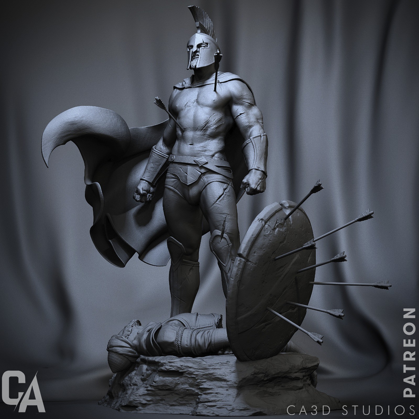 Leonidas Sculpture