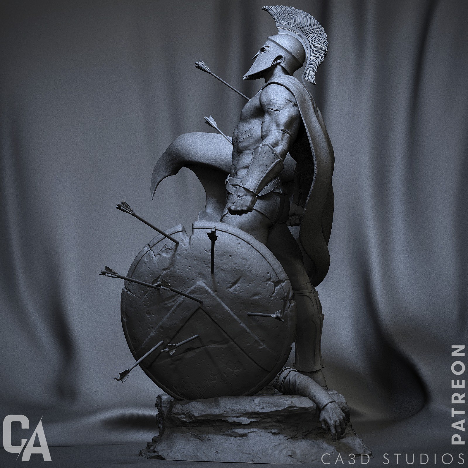 Leonidas Sculpture - Image 5