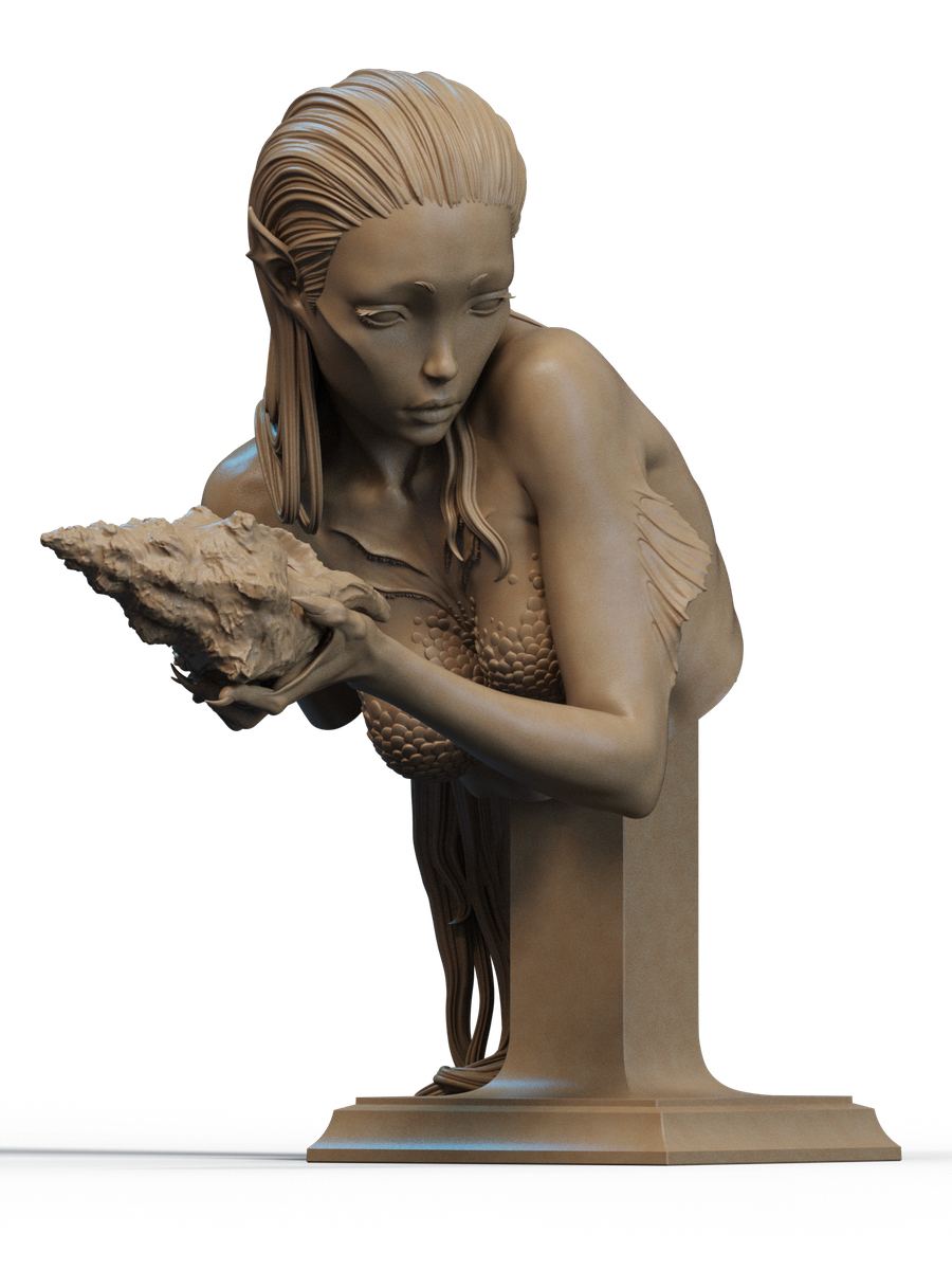 Mermaid Bust