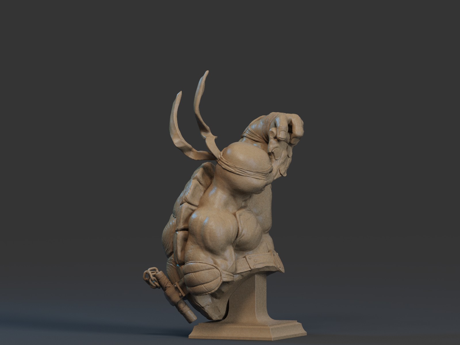 Michelangelo Bust - Image 4