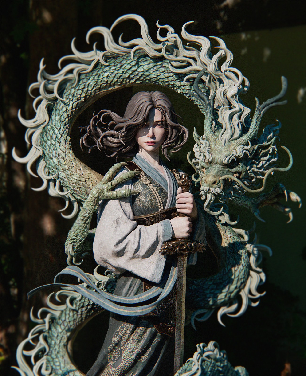 Mulan - Diorama
