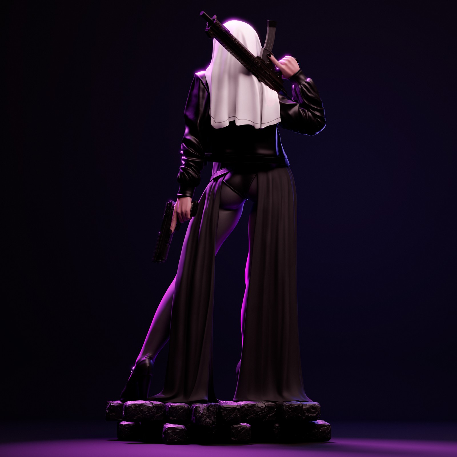 Nun with Gun - Image 3