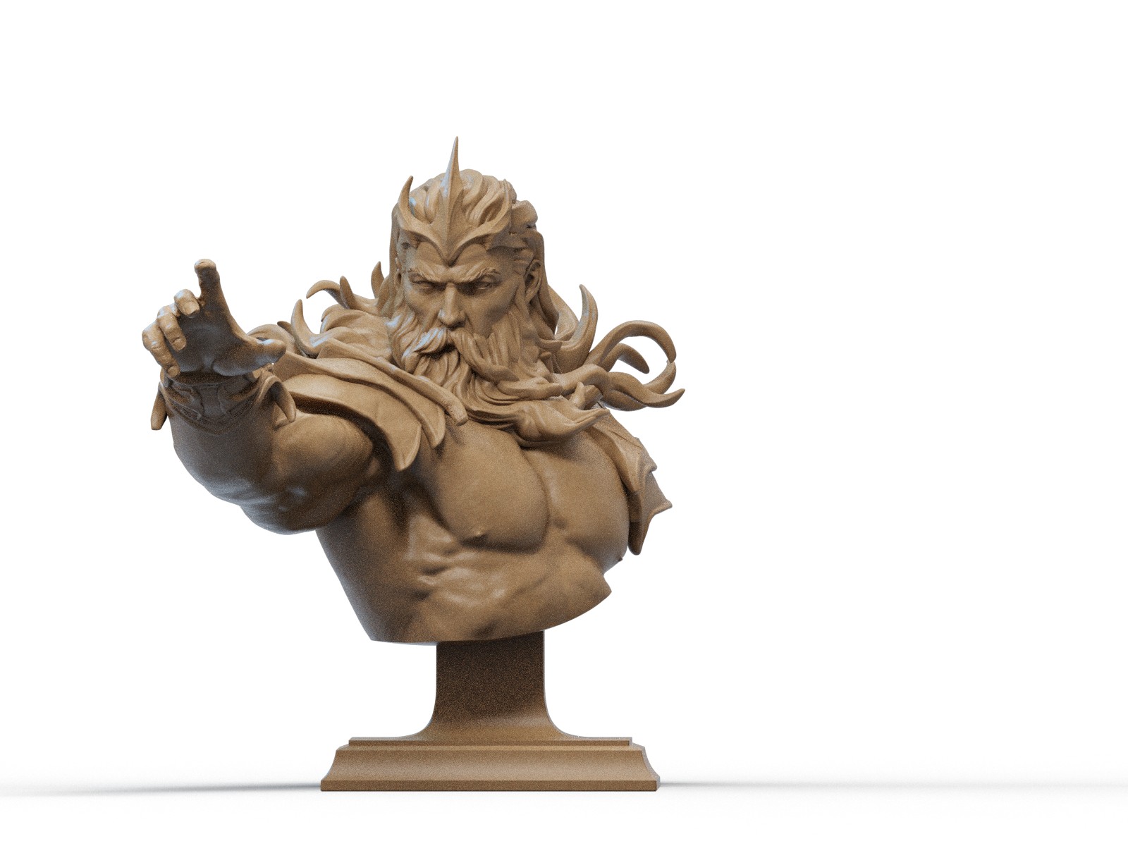 Poseidon Bust