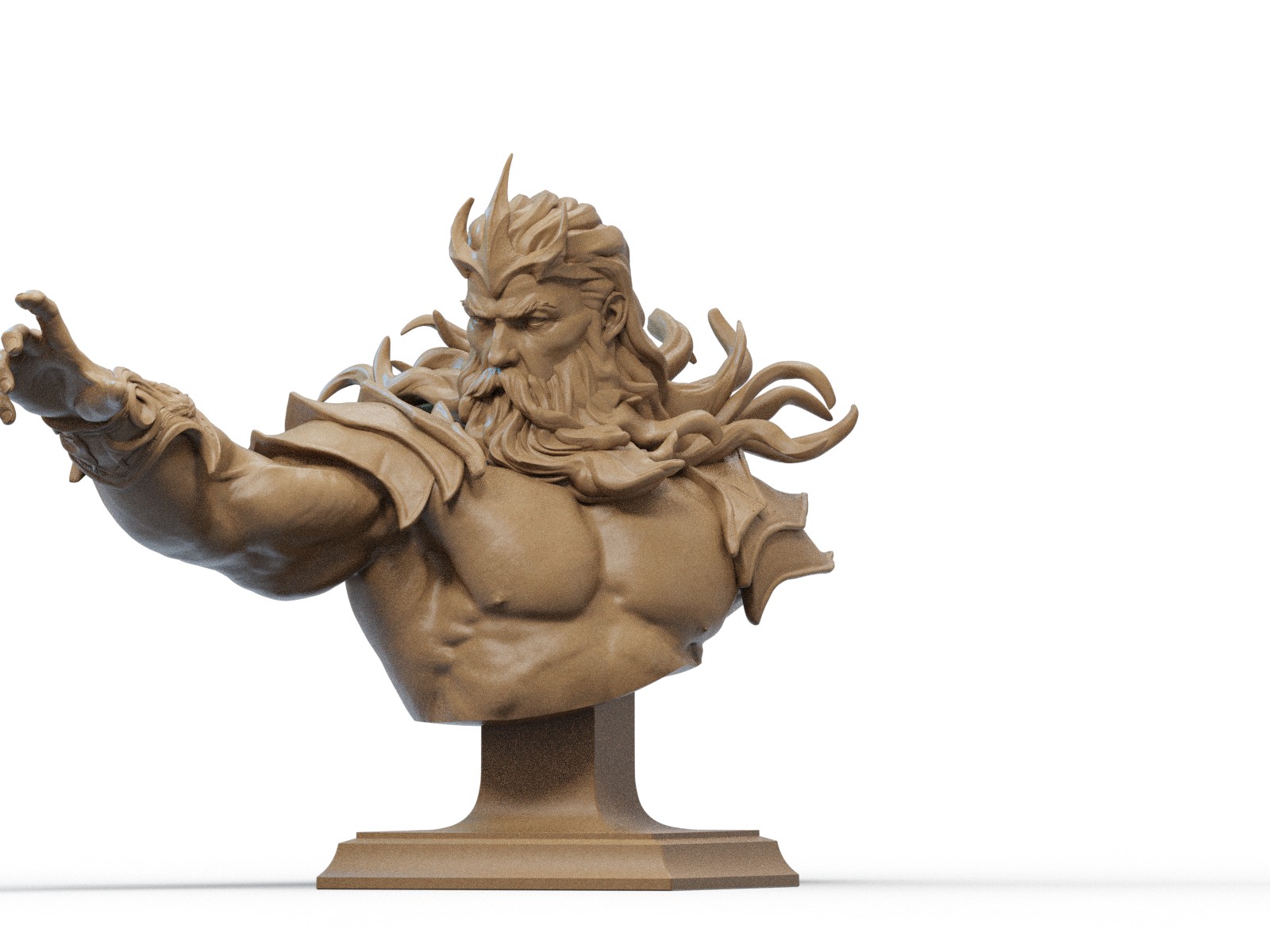 Poseidon Bust - Image 2