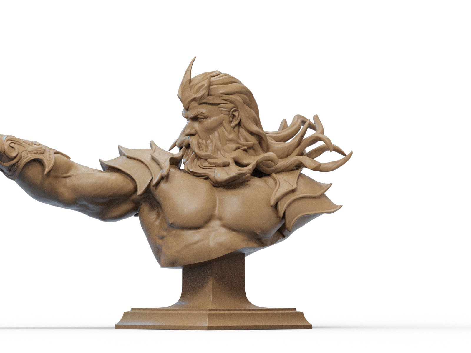 Poseidon Bust - Image 3