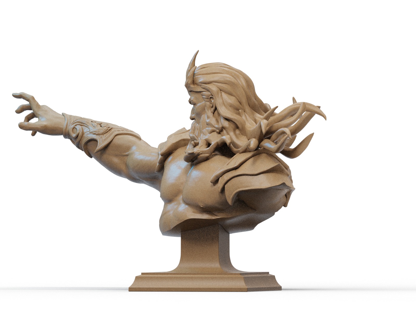 Poseidon Bust - Image 4